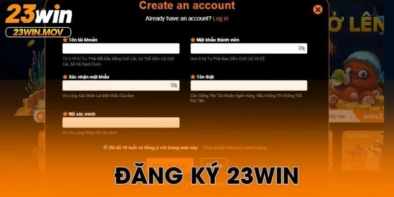 Đăng ký 23win 3 Đăng ký 23win