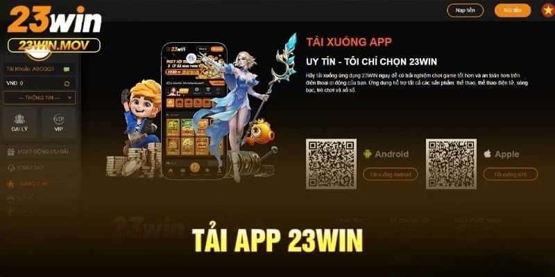 Tải app 23win 1 Tải app 23win